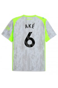 Manchester City Nathan Ake #6 Jalkapallovaatteet Kolmaspaita 2025-26 Lyhythihainen